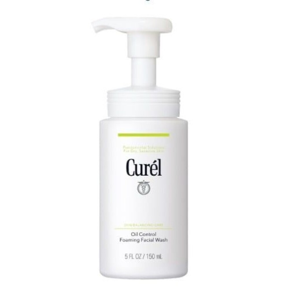 NEW Curel Skin Balancing Care Oil Control Foaming Facial Wash 5 FL OZ
